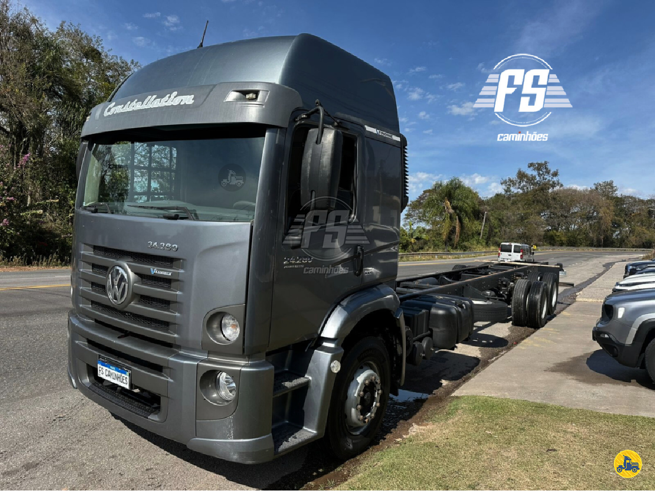 CAMINHAO VOLKSWAGEN VW 24280 Chassis Truck 6x4 FS Caminhões PIEDADE SÃO PAULO SP